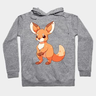 Kangaroo standing Hoodie